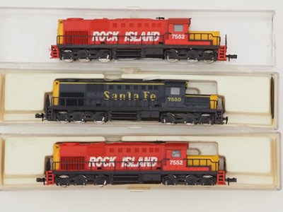 Lot 2 - A group of MODEL POWER (by AHM/Mehano) N gauge...