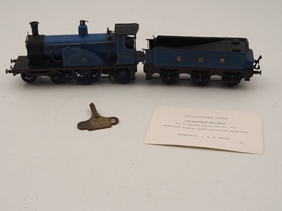 Lot 232 - A handbuilt O gauge Caledonian Railway Single...
