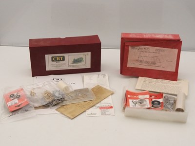 Lot 233 - A pair of boxed unbuilt O gauge etched brass...