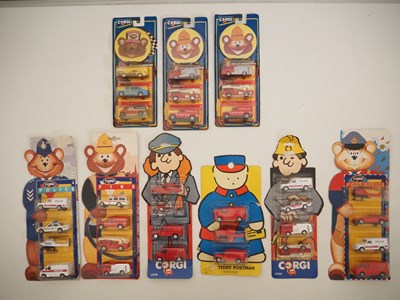Lot 435 - CORGI Juniors - Multi vehicle carded packs all...
