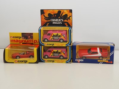 Lot 455 - CORGI - Vintage TV related vehicles comprising...