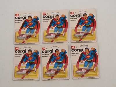 Lot 458 - CORGI Juniors Superman vehicles on original...