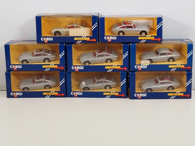 Lot 473 - CORGI #C271 James Bond Aston Martin DB5's all...