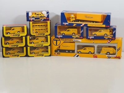 Lot 475 - CORGI - diecast British Telecom vehicles and...