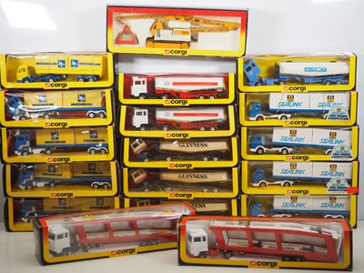 Lot 477 - A group of CORGI diecast articulated lorries...