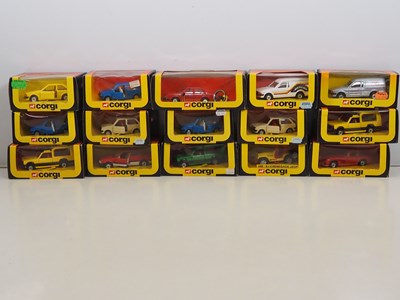 Lot 480 - A group of CORGI diecast cars and vans all in...