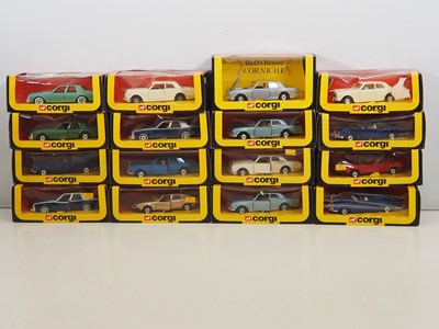 Lot 488 - A group of CORGI diecast cars and vans all in...