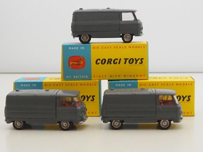 Lot 626 - A group of three scarce CORGI 462 promotional...