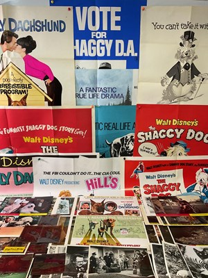 Lot 262 - WALT DISNEY - A pack of UK Quad, one sheet and...