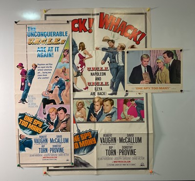 Lot 151 - ONE SPY TOO MANY (1966) US one sheet film...