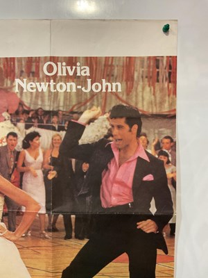 Lot 48 - GREASE (1978) UK quad film poster, classic...