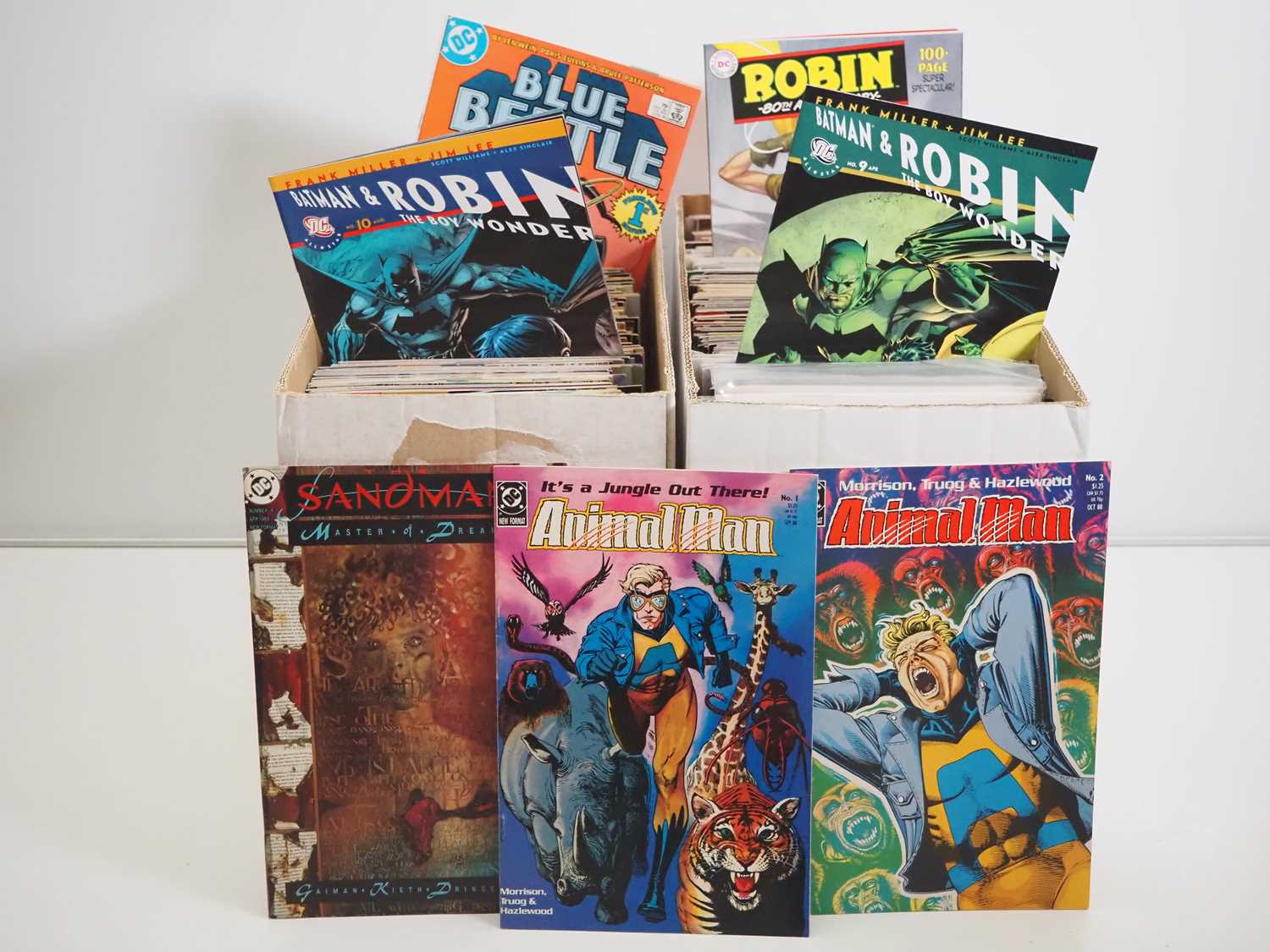 Lot 142 - EXCALIBUR DC LUCKY DIP JOB LOT 400+ COMICS -...