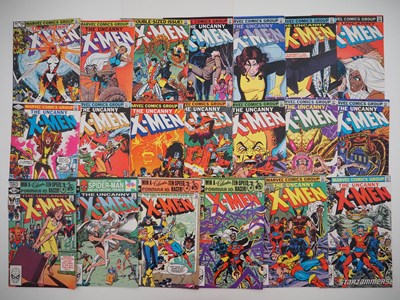 Lot 217 - UNCANNY X-MEN #151 to 170 (20 in Lot) -...