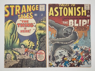 Lot 434 - STRANGE TALES #79 + TALES TO ASTONISH #15 (2...