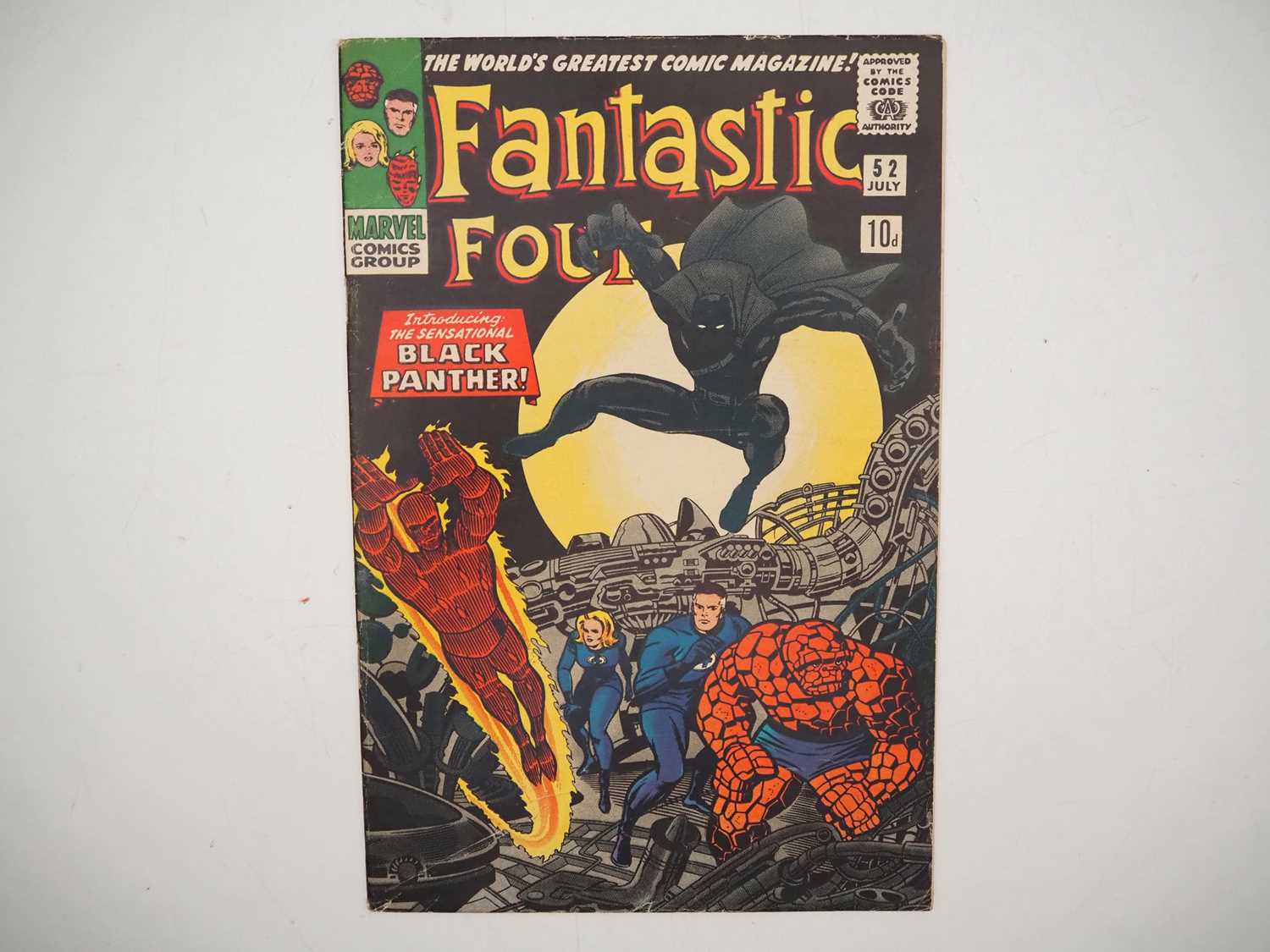 Lot 360 - FANTASTIC FOUR #52 - (1966 - MARVEL - UK Price...