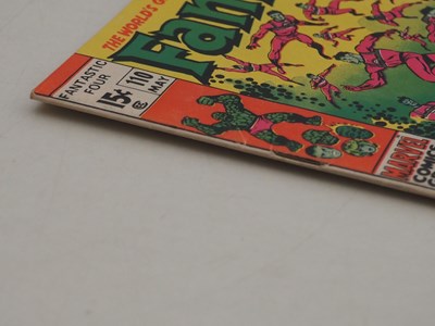 Lot 5 - FANTASTIC FOUR #110 COLOUR ERROR VARIANT (1971...
