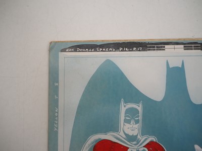 Lot 92 - BATMAN #181 PIN-UP ART COLOR WORK (1966 - DC) -...