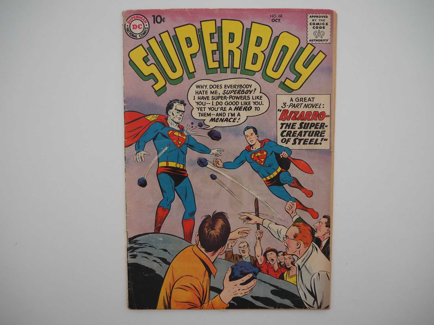 Lot 305 - SUPERBOY #68 (1958 - DC) - The origin and...