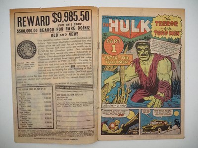 Lot 468 - INCREDIBLE HULK #2 (1962 - MARVEL - UK Price...