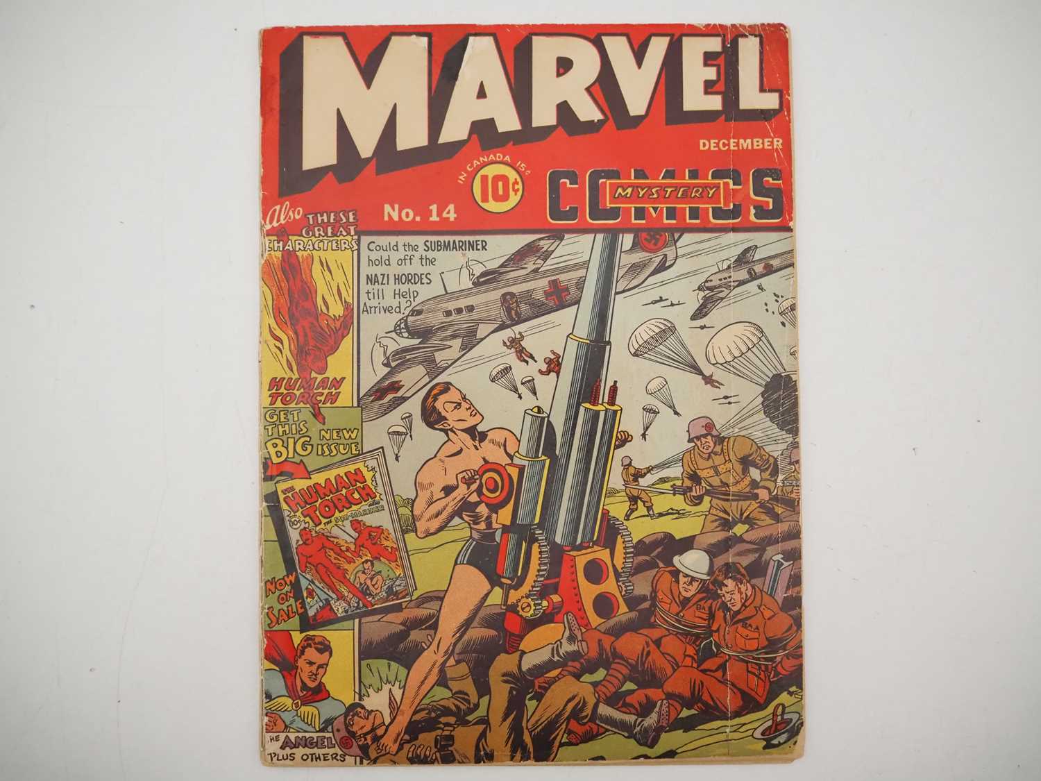 Lot 475 - MARVEL MYSTERY COMICS #14 (1940 - TIMELY) -...