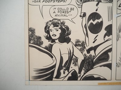 Lot 478 - JACK KIRBY FOREVER PEOPLE ORIGINAL ART -...