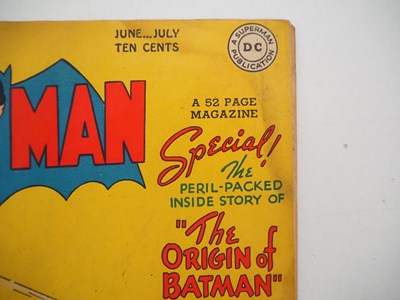 Lot 481 - BATMAN #47 (1948 - DC) - The origin of Batman,...