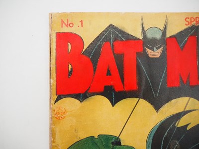 Lot 490 - BATMAN #1 (1940 - DC) - Featuring the first...