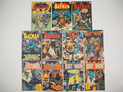 Lot 379 - BATMAN #207, 209, 210, 211, 212, 213, 214, 225,...