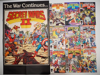 Lot 29 - SECRET WARS II #1, 2, 3, 4, 5, 6, 7, 8, 9 +...