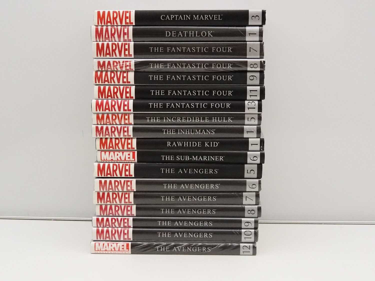 Lot 343 - MIXED MARVEL MASTERWORKS LOT (18 in Lot) -...