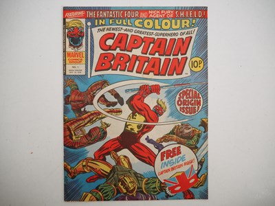 Lot 58 - CAPTAIN BRITAIN #1 & 2 (2 in Lot) - (1976 -...