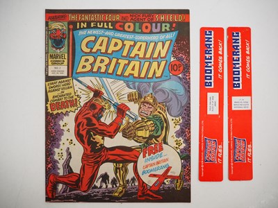 Lot 59 - CAPTAIN BRITAIN #1 to 28, 30-37 (37 in Lot - 2...