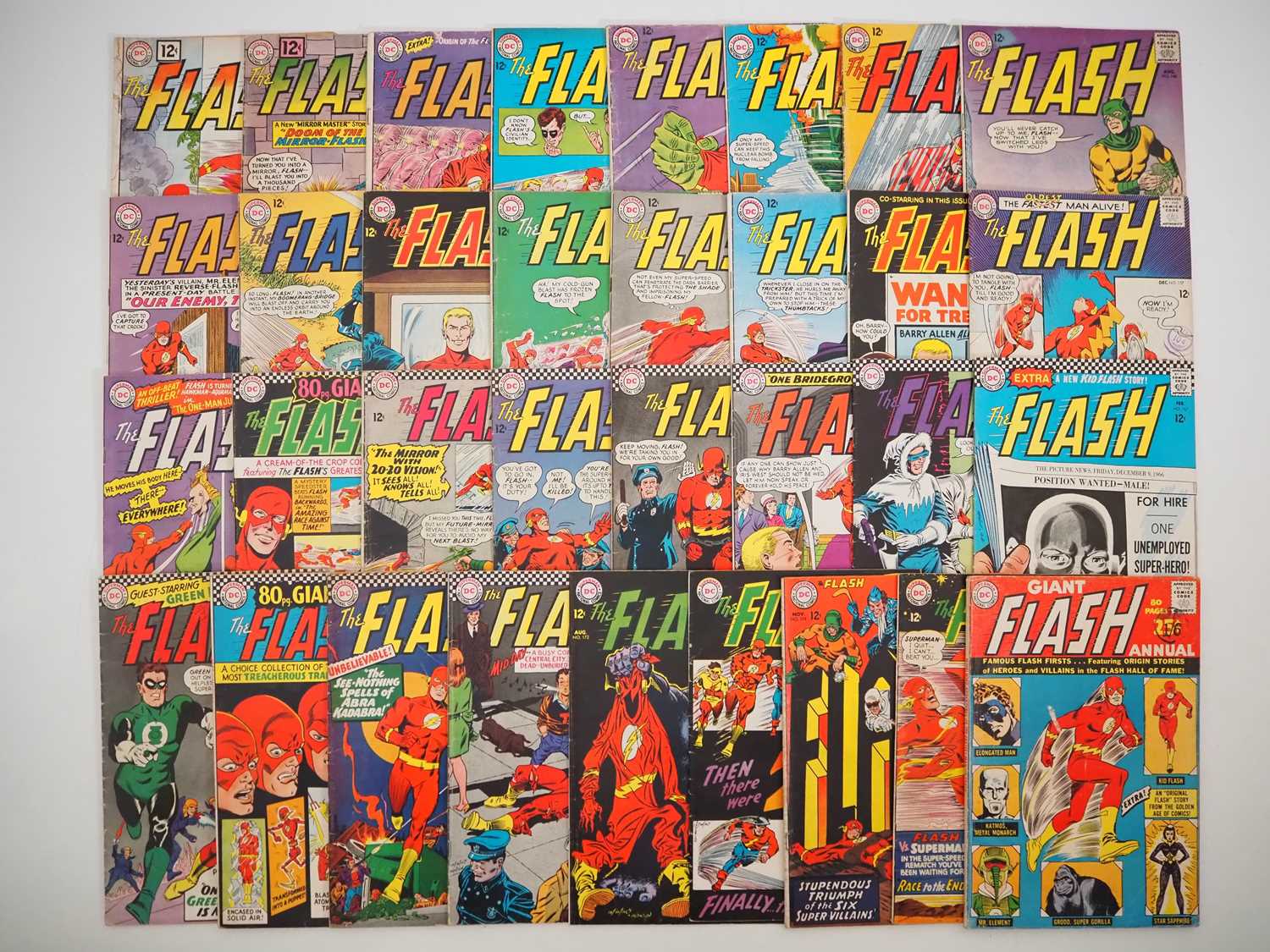 Lot 107 - FLASH #125-126, 128, 141, 143-152, 156-158,...