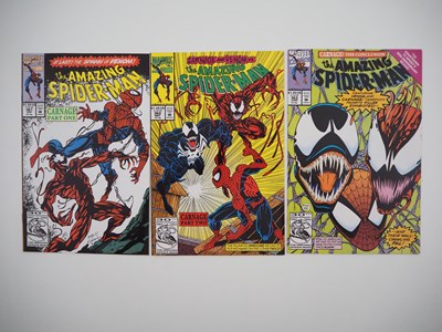Lot 339 - AMAZING SPIDER-MAN #361, 362, 363 (3 in Lot) -...