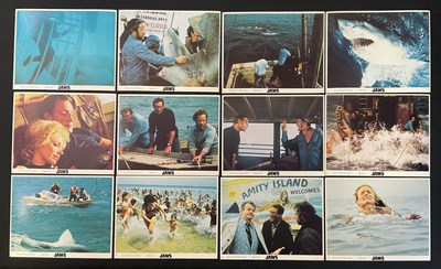 Lot 202 - JAWS (1975) A full set of 12 original release...