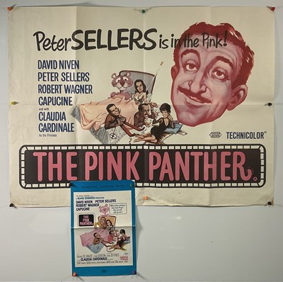 Lot 365 - THE PINK PANTHER (1963) UK quad film poster,...