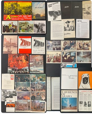 Lot 319 - A group of film campaign books, front of house...