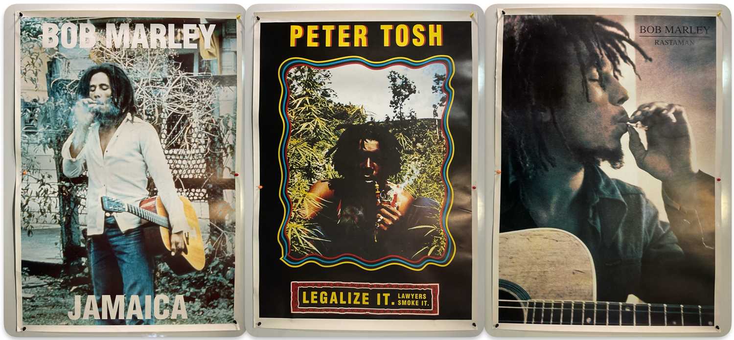 Lot 23 - Bob Marley x 2 'Rastaman' and 'Jamaica' and