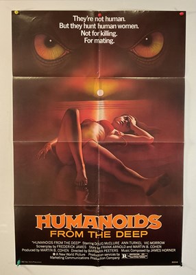 Lot 227 - HUMANOIDS FROM THE DEEP (1980) US one sheet...