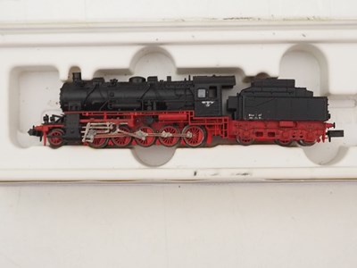 Lot 27 - A group of TRIX N gauge German outline steam...