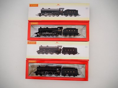 Lot 92 - A pair of HORNBY OO gauge LNER steam...