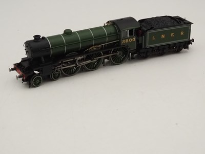 Lot 93 - A pair of HORNBY OO gauge LNER steam locos...