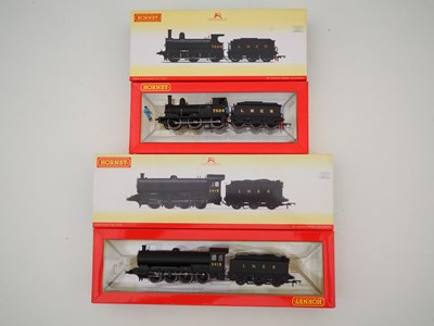 Lot 94 - A pair of HORNBY OO gauge LNER steam...