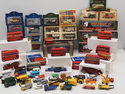 Lot 425 - A quantity of boxed diecast cars by CORGI and...