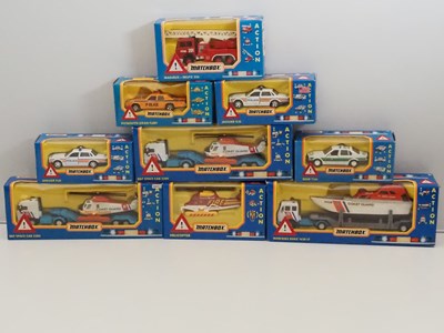 Lot 538 - MATCHBOX - A group of Emergency vehicles and...