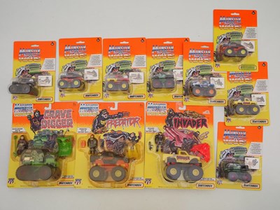 Lot 543 - MATCHBOX - A group of carded diecast Monster...