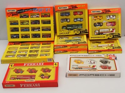 Lot 547 - MATCHBOX - A quantity of diecast car multipack...