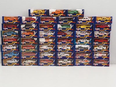 Lot 606 - A group of CORGI diecast 'Turbos' cars,...