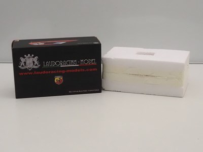 Lot 610 - A LAUDORACING-MODEL 1:18 scale diecast Fiat...
