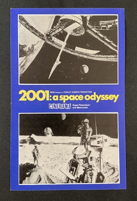 Lot 296 - 2001: A SPACE ODYSSEY (1968) UK quad film...